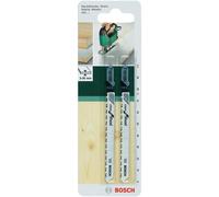 Jeu de 2 lames de scie sauteuse HCS 76 mm Bosch T101BR