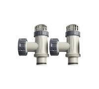 Jeu de 2 pi??ces pratiques et efficaces pour assemblage de vannes ?? piston Inte