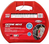 Jeu de 2 pièces chaînes à neige voiture - 9 mm - groupe 100