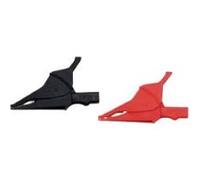 Jeu De 2 Pinces Crocodiles Rouge Et Noir Chauvin Arnoux G