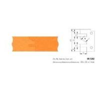 Jeu de 2 plaquettes profil N°2 KPF120Z2F2 pour KPF120 G