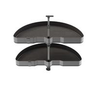 Jeu de 2 plateaux tournants Emuca Harmony gris anthracite