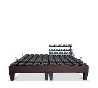 Lit relaxation Bellecour LITERIE - Jeu de 2 sommiers électriques MONDOR 180x200 cm - Plots