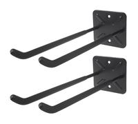 Set de 2 supports muraux Maclean pour outils roues echelle et velo max 70 kg
