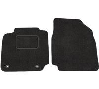 Jeu de 2 tapis de sol avant en velours pour Nissan Micra K12 (2003-2010) - Ajustement parfait