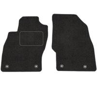 Jeu de 2 tapis de sol avant en velours pour Opel Corsa D 2006-2015 - Ajustement parfait