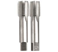 Jeu de 2 tarauds à main HSS gaz 3/8'' SCHILL 092-3/8