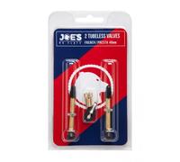 Jeu de 2 valves Joe's Presta Tubeless Noir