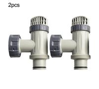 Jeu de 2 vannes à piston pratiques et efficaces pour pompe filtrante grande pis