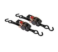 JEU DE 2 x SANGLE D'ARRIMAGE A CLIQUET - 300 kg - 3 m x 25 mm