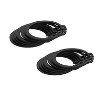 Jeu de 20 anneaux élastiques, clips en C, circlips externes en acier 65Mn, anneau de retenue externe for automobiles, soupapes et roulements(56mm)