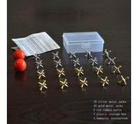 Jeu de 23 pièces de valets en métal rétro, jeu de sol à l'ancienne pour adultes, 20 valets et 2 boules dans un