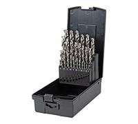 Jeu de 25 forets hélicoïdaux STIER Standard DIN 338 HSS-G 1-13mm en coffret