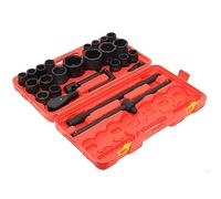Jeu de 26 clés à douille professionnelles 3/4" et 1" 21-65 mm pour camion