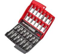 Jeu de 28 embouts de vissage FACOM E.120PB avec fente/PH/PZ/TORX/6 pans
