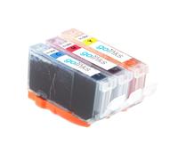 Jeu de 3 cartouches d'encre compatibles 1 Go Inks C/M/Y pour HP 364 XL/Photosmart (non OEM)