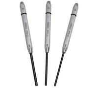 Jeu de 3 chasse-axes avec système R-Ball - en trousse KS TOOLS - 156.0640