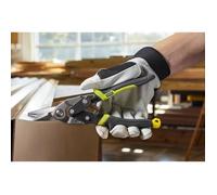 RYOBI - Jeu de 3 Cisailles Aviation RYOBI - (Droite/Gauche/Tout Venant) - Coupe Tôle Acier & Inox - Idéal Découpe Rails Placo, Gouttières Zinc