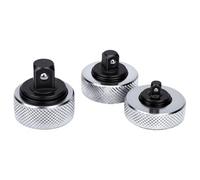 Jeu de 3 Clés à Cliquet à Molette, Conception Antidérapante Durable pour la Réparation Automobile, Taille 1/4 Pouces, 3/8 Pouces, 1/2