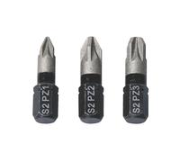 Jeu de 3 embouts de visseuse à choc diamant assortis 25mm Erbauer