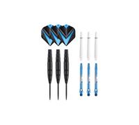 Jeu 3 fléchettes pro Tesli pointe acier - 23gr - Coloris bleu