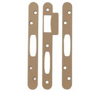 Jeu de gâches plates 100R pour 5000T204 VACHETTE - Trou oblong - 16536000