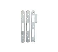 Jeu de 3 gâches plates 20mm THIRARD - Bout rond - 091619