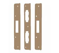 Vachette Jeu de gâches équerres 101 pour serrure Trilock 5000T204 Réf. 16608000