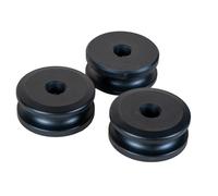 Jeu de 3 galets - acier - pour tube diam. 30 mm Metallkraft PRM10-30S