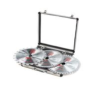 Jeu de 3 lames circulaires widia hm pour bois 254 z54-z42-z60 Holzmann
