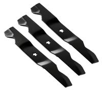 Jeu De 3 Lames De Tondeuse À Gazon Hi Lift,Compatible for Husqvarna,532187254, 532187256, 539112053, Compatibles avec Ariens, 21546235, 187254, 187256, 33954