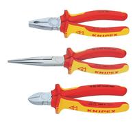 Jeu de 3 pinces VDE Knipex