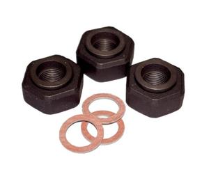 Jeu De 3 Raccords Dn40 En Font - Raccord 2 1/4 Pour Tube Alg40p3