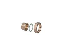 Jeu De 3 Raccords Dn40 En Laiton (Ecs) - Siemens : Alg403b