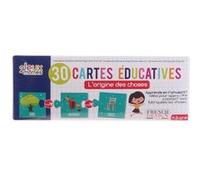 CMP Campagnolo Jeu de cartes éducatives "L'origine des Choses" 30 cartes 7 cm Multicolore G