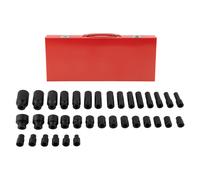 Jeu De 35 Douilles À Choc 1/2 De 8mm À 32mm Coffret Douille Longue À Chocs