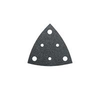 Feuille abrasive Delta avec bande auto-agrippante, perforé Fein 63717236010 Grain 40 Cote d'encoignure 80 mm 35 pc(s)