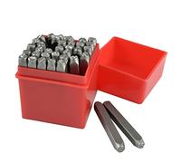 JEU DE 36 PIECES, POINCONS DE LETTRES ET CHIFFRES A FRAPPER 5 mm
