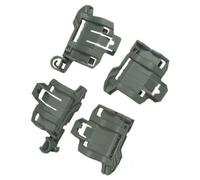Jeu de 4 attaches pour fixation de panier d'origine Lave-vaisselle 00611473 BOSCH