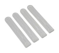 Jeu de 4 bandes gel confort sous guidoline avec adhésif P2R 3m Gris