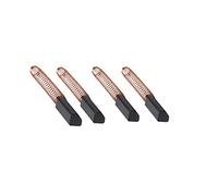 Jeu de 4 brosses en carbone compatibles pour le robot KitchenAid Artisan, Ultra, Classic 5KSM150, 5KSM90, 5KSM45, 5KPM5, 5K5, 5KSM156, 5KSM125, 5KSM175