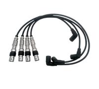 Jeu de 4 câbles d'allumage 1.2 TSI - Compatible avec Tou-ran Gol-f 5 Plus Gol-f 6 Bee-tle Cad-dy Po-lo A1 8X A3 8P Alt-ea Ibi-za Le-on Tole-do Fab-ia Octa-via Ra-pid Room-ster