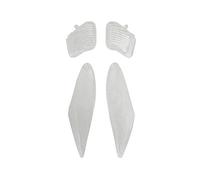 Jeu de 4 cabochon de clignotant blanc transparent type origine scooter MBK 50 Next 1995 à 1998 Neuf