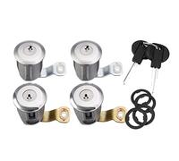 Jeu de 4 clés pour Barillet de Serrure de Porte de Voiture 252522 9170.G3 pour Peugeot Partner et Citroën Xsara (1996-2007). Cylindre de Serrure de Porte.