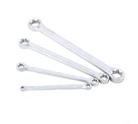 Jeu de 4 clés Torx en forme d'étoile pour clé Torx E6 E8 E10 E12 E14 E16 E18 E20 E22 E24 pour écrous électriques dans la construction et l'entretien des équipements