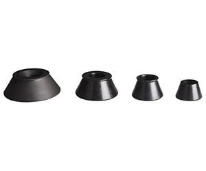 Jeu de 4 cônes centrage ø42-137mm pour arbre d'équilibreuse ø40mm - EQ 6521BL - CLAS Equipements