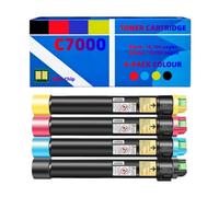 Jeu de 4 Couleurs 106R03757 106R03758 106R03759 106R03760 Cartouches de Toner Haute capacité compatibles avec imprimantes Xerox VersaLink série C7000 (C7000 C7000V C7000N C7000DN)