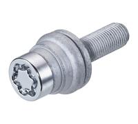 4 VIS ANTIVOL SU MCGARD M12X1.25/ PLAT/ LONG. 34.5MM/ Ø17MM