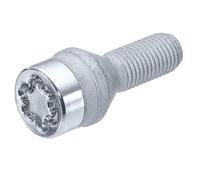 McGard Vis antivol jantes 27207SU – 4 pièces M12x1,5 60° Long. 26,4 mm Ø19 mm Chrome