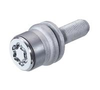 4 Vis Antivol Haute Securite 12x125/ Plat/ Long 35.3 Mm/ Douille 17mm